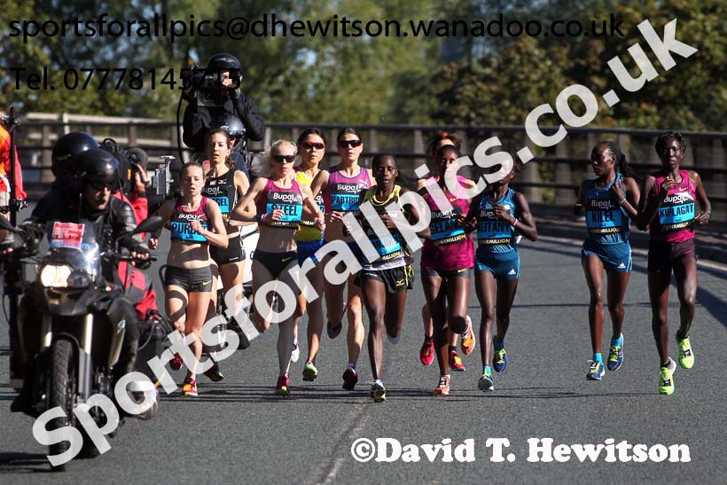 Womens 2014 BUPA Great North Run. Photo: David T. Hewitson/Sports for All Pics